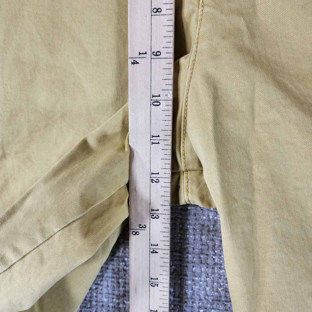 Gap Flex Cotton Chino Shorts Mens 33x12 Gold Casual Stretch Golf Comfort NWT - Picture 4 of 14